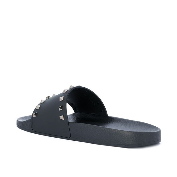 Valentino Rockstud Slides Sandals 100% AUTHENTIC - Picture 8 of 8